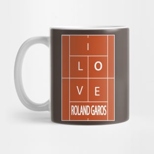 TENNIS -I LOVE ROLAND GARROS GRAND SLAM Mug